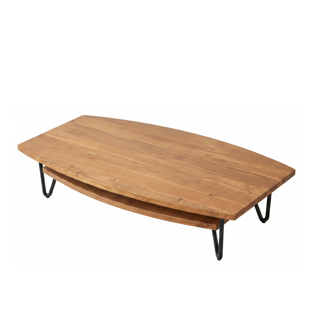 Elio – Solid Acacia Wood Coffee Table (110 cm)