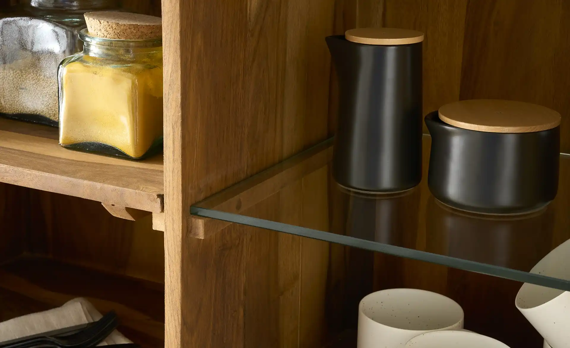 Vaache Sheesham Wood Buffet Cabinet