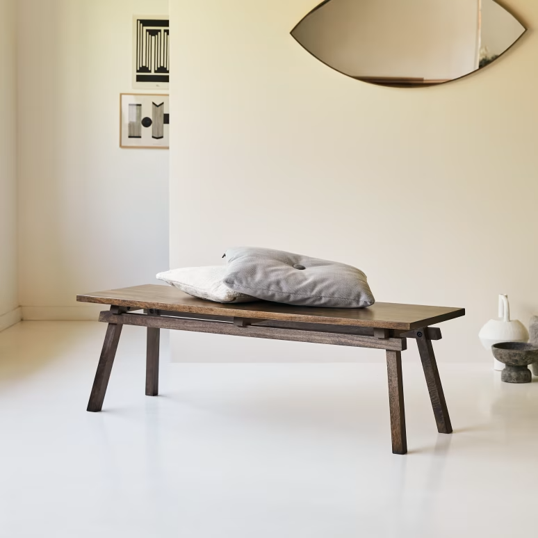 Hera – Solid Mango Wood Bench