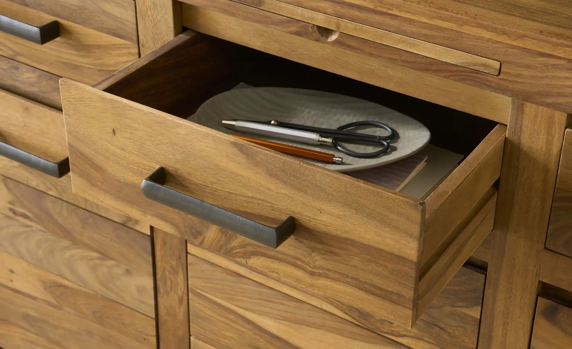 Vaache Sheesham Wood Buffet Cabinet