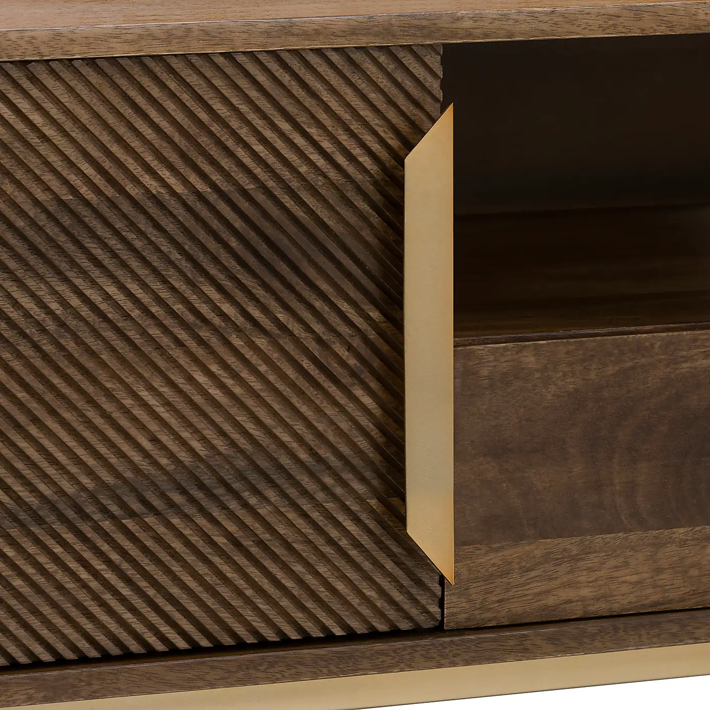 Luxe – Solid Mango Wood TV Cabinet (117 cm)