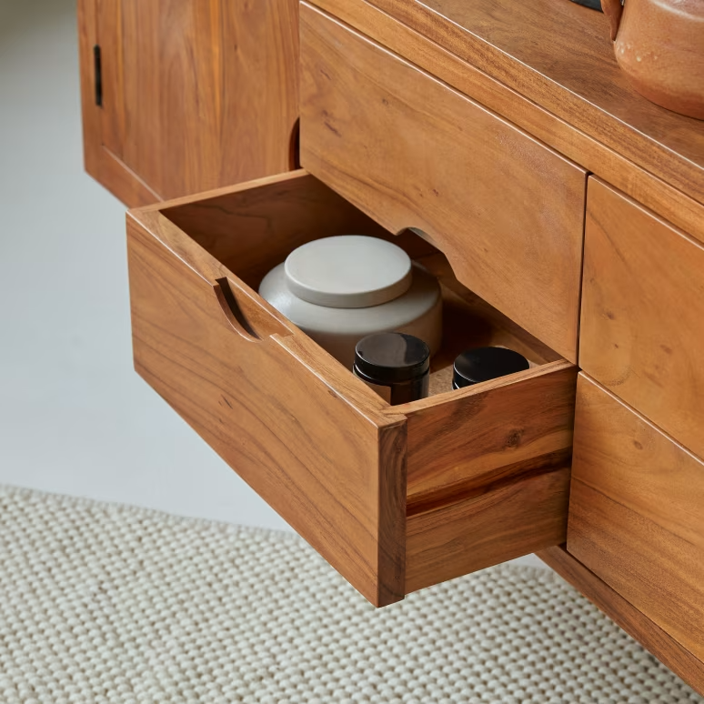 Elio – Solid Acacia Wood TV Cabinet (175 cm)