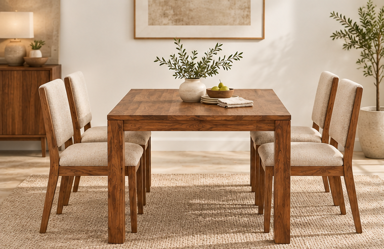 Nami 4 Seater Dining Set — alternate view