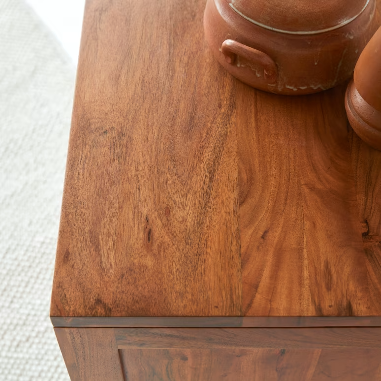 Elio – Solid Acacia Wood Sideboard (145 cm)
