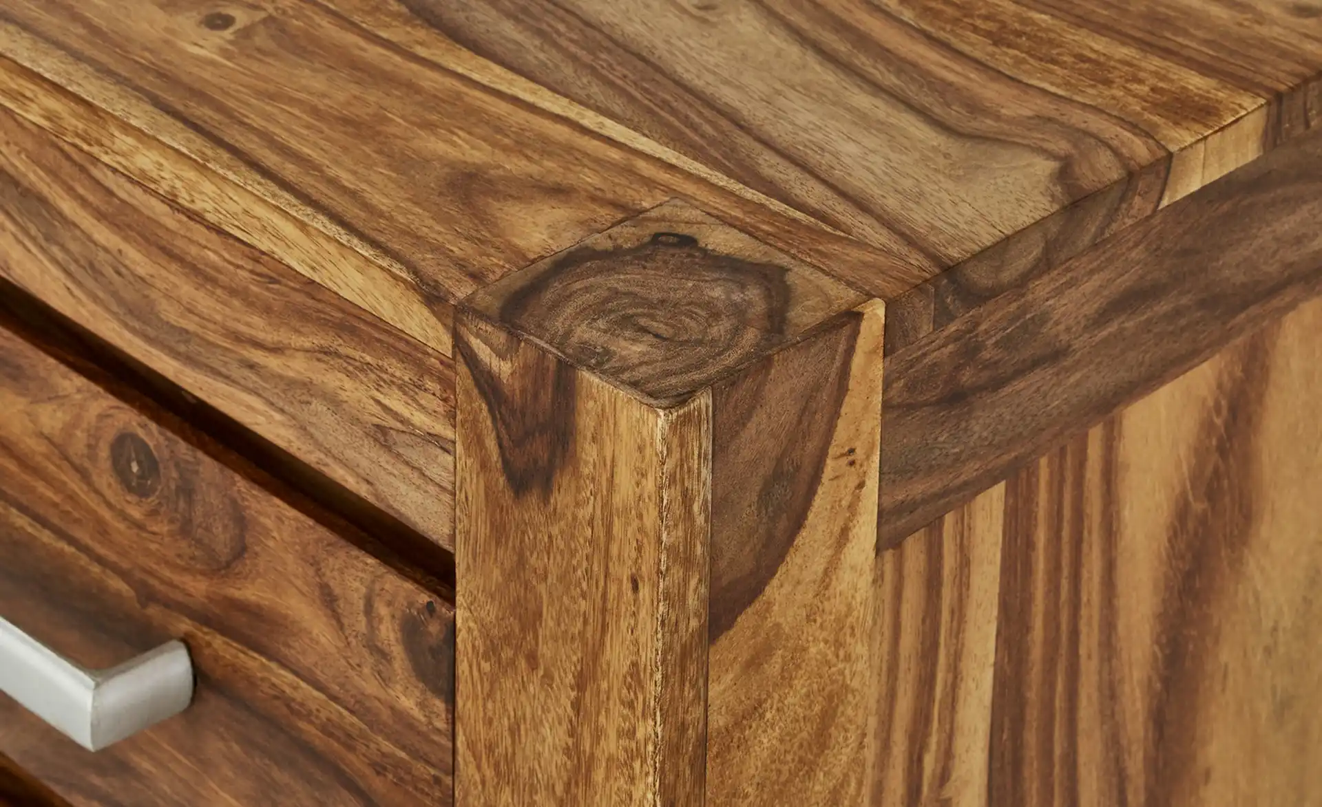 Vaache Sheesham Wood Chest of Drawers
