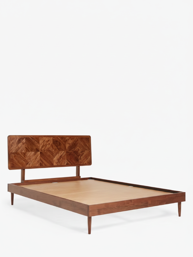 Aurum Solid Acacia Wood King Size Bed