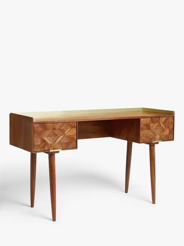 Aurum Solid Acacia Wood Desk (132 cm)