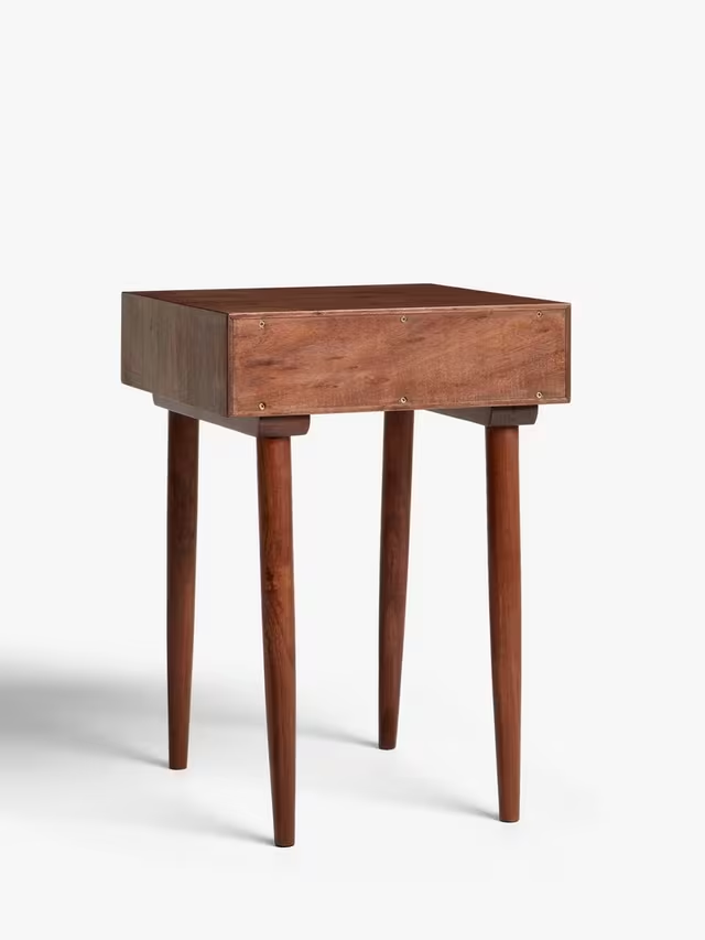 Aurum Solid Acacia Wood Side Table — alternate view