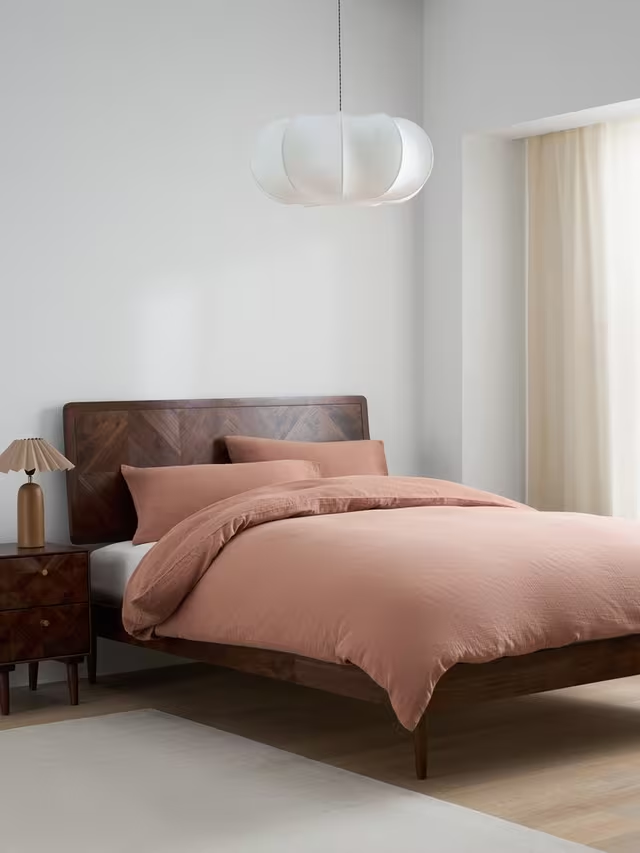 Aurum Solid Acacia Wood Queen Size Bed
