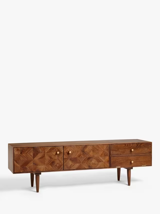 Aurum Solid Acacia Wood TV Cabinet (45 cm)