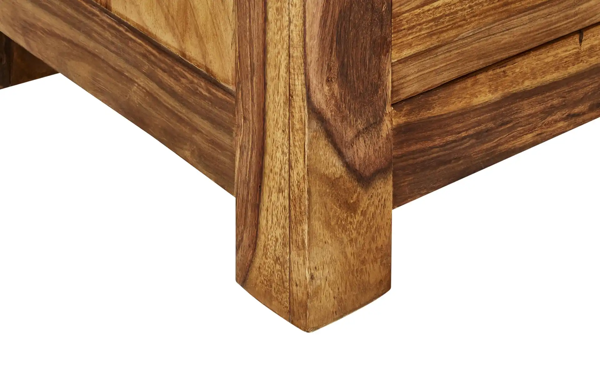 Vaache Sheesham Wood Glass Display Cabinet (190 cm, 3 Door) — alternate view