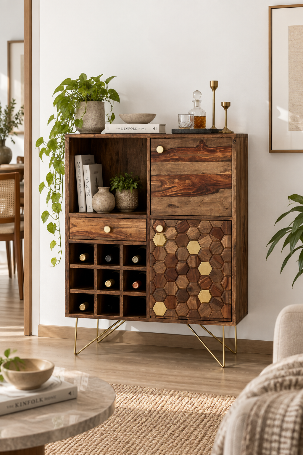 Yati Bar Cabinet — alternate view