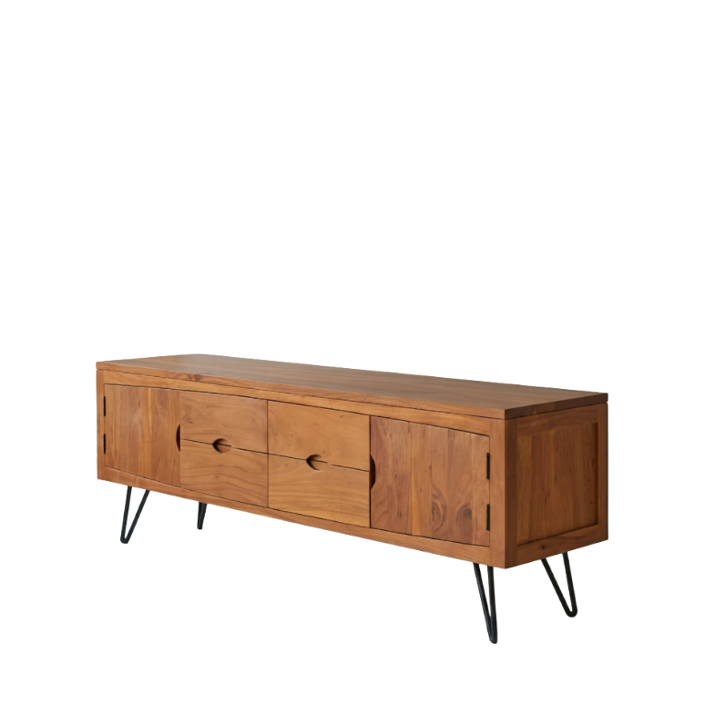 Elio – Solid Acacia Wood TV Cabinet (175 cm)