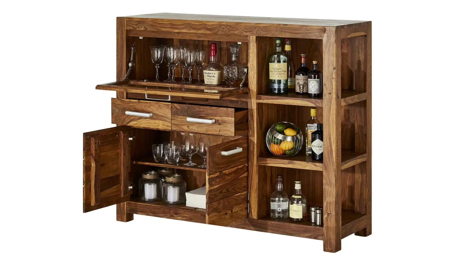 Vaache Sheesham Wood Highboard — alternate view