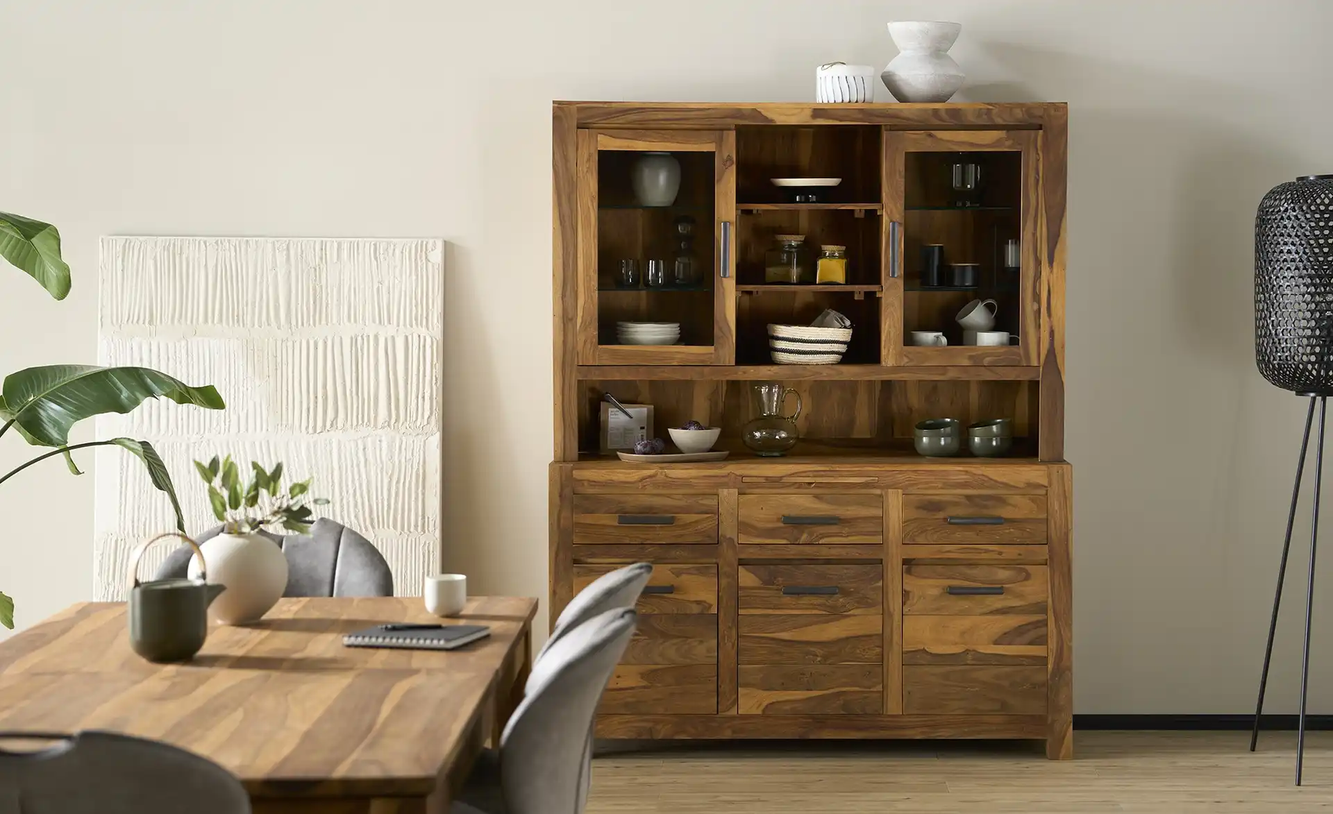 Vaache Sheesham Wood Buffet Cabinet