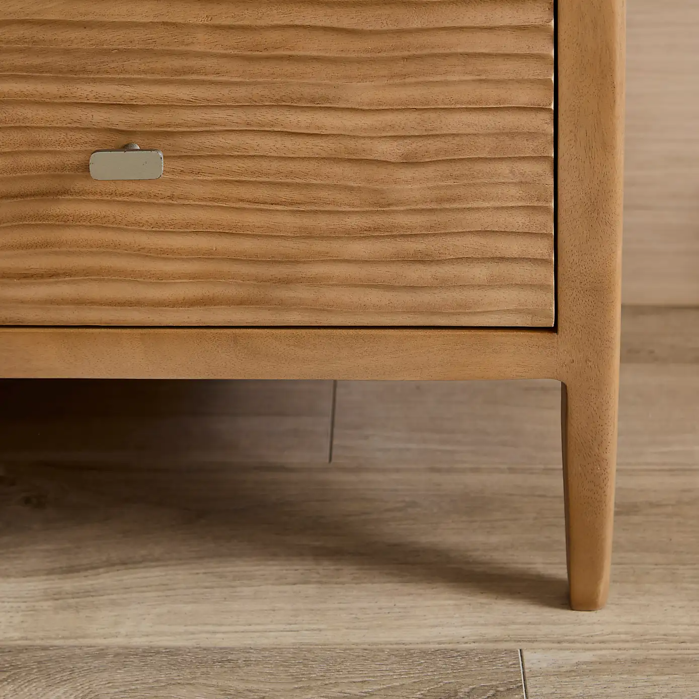 Artisan Carve – Solid Mango Wood Bedside Table