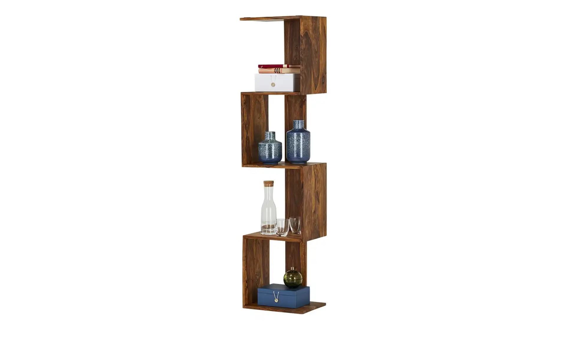 Vaache Sheesham Wood Open Book Shelf — alternate view